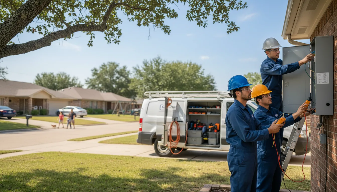Certified electrician providing emergency electrical services in Lanexa, VA